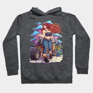 Biker Witch Hoodie